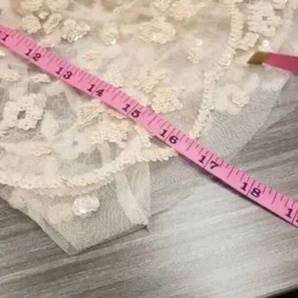 NWT Needle & Thread petal pink Annie dress sequined dress evening gown 12 new